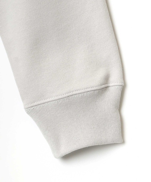 Lee(リー)の「Lee/リー ビッグシルエット サイドポケット スウェット トレーナー(スウェット・メンズ・グレー/ブラック/ベージュ・S/M/L/XL)」の8枚目の写真