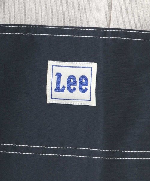 Lee(リー)の「Lee/リー ビッグシルエット サイドポケット スウェット トレーナー(スウェット・メンズ・グレー/ブラック/ベージュ・S/M/L/XL)」の10枚目の写真