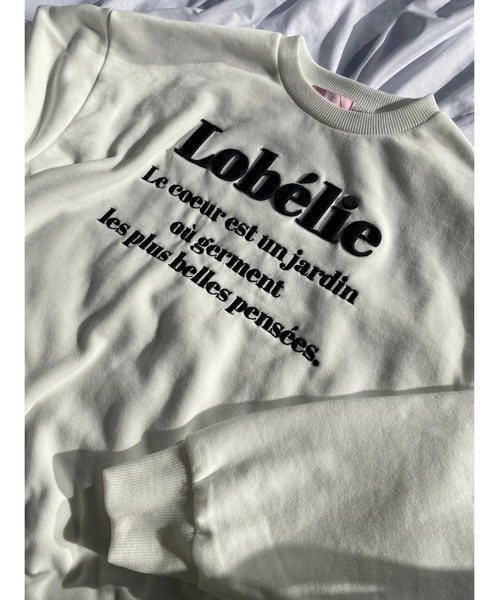 WC(ダブル シー)の「ロゴ刺繍スウェット(スウェット・レディース・ブラック/ピンク/グリーン系その他/ホワイト×ブラック/グリーン系その他2/ライトパープル・FREE)」の2枚目の写真