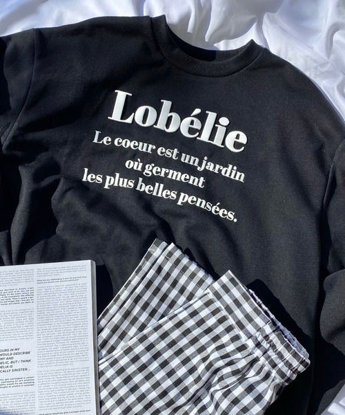 WC(ダブル シー)の「ロゴ刺繍スウェット(スウェット・レディース・ブラック/ピンク/グリーン系その他/ホワイト×ブラック/グリーン系その他2/ライトパープル・FREE)」の3枚目の写真