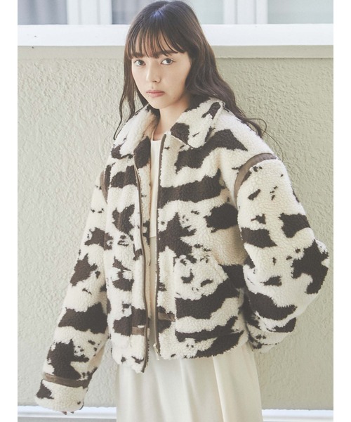 merry jenny（メリージェニー）の「cowボアジャケット（その他アウター・レディース・ブラック/ブラウン・FREE）」の17枚目の写真