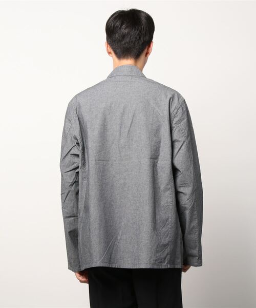 NANO universe（ナノユニバース）の「[shouter]スタンドカラーシャツ