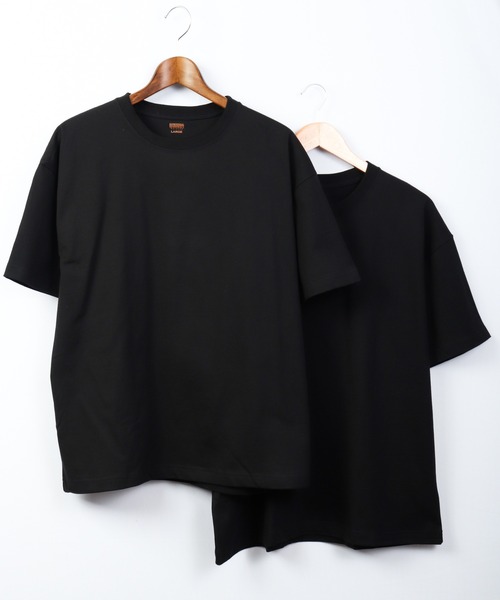UNIVERSAL OVERALL(ユニバーサルオーバーオール)の「【UNIVERSALOVERALL】2PパックワイドヘビーウェイトショートスリーブTEE(Tシャツ/カットソー・メンズ・ホワイト/グレー/ブラック・L/M/S/XL)」の3枚目の写真