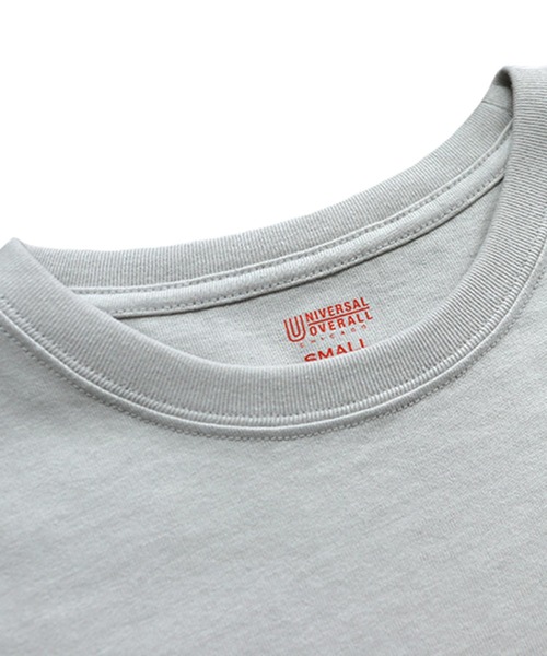 UNIVERSAL OVERALL(ユニバーサルオーバーオール)の「【UNIVERSALOVERALL】2PパックワイドヘビーウェイトショートスリーブTEE(Tシャツ/カットソー・メンズ・ホワイト/グレー/ブラック・L/M/S/XL)」の6枚目の写真
