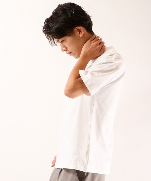 UNIVERSAL OVERALL(ユニバーサルオーバーオール)の「【UNIVERSALOVERALL】2PパックワイドヘビーウェイトショートスリーブTEE(Tシャツ/カットソー・メンズ・ホワイト/グレー/ブラック・L/M/S/XL)」の17枚目の写真