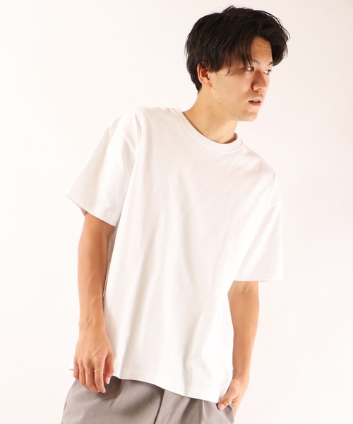 UNIVERSAL OVERALL(ユニバーサルオーバーオール)の「【UNIVERSALOVERALL】2PパックワイドヘビーウェイトショートスリーブTEE(Tシャツ/カットソー・メンズ・ホワイト/グレー/ブラック・L/M/S/XL)」の16枚目の写真