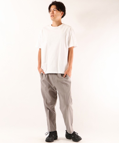 UNIVERSAL OVERALL(ユニバーサルオーバーオール)の「【UNIVERSALOVERALL】2PパックワイドヘビーウェイトショートスリーブTEE(Tシャツ/カットソー・メンズ・ホワイト/グレー/ブラック・L/M/S/XL)」の18枚目の写真