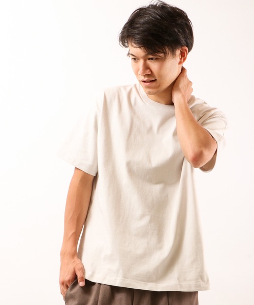 UNIVERSAL OVERALL(ユニバーサルオーバーオール)の「【UNIVERSALOVERALL】2PパックワイドヘビーウェイトショートスリーブTEE(Tシャツ/カットソー・メンズ・ホワイト/グレー/ブラック・L/M/S/XL)」の7枚目の写真