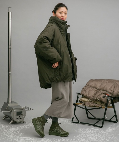 EKAL（エカル）の「EKAL　レイクショアスウェットスカート（スカート・レディース・ベージュ/カーキ・FREE）」の20枚目の写真