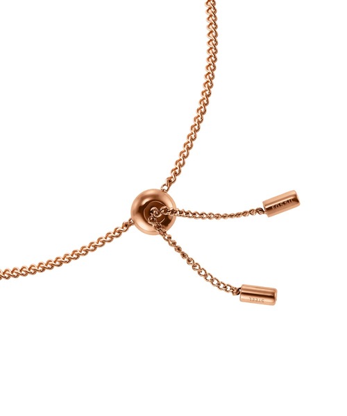 FOSSIL（フォッシル）の「フォッシル アクセサリー レディース ブレスレット ローズゴールド JF03695791（ブレスレット・レディース・ゴールド系その他・FREE）」の2枚目の写真