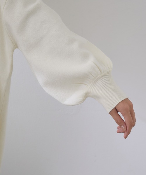 vis-`a-vis（ビサビ）の「【WEB限定】万能ミラノリブクルーネックざっくりカーディガン（カーディガン/ボレロ・レディース・ブラック/ピンク/キナリ/ベージュ系その他/ターコイズブルー・FREE）」の18枚目の写真