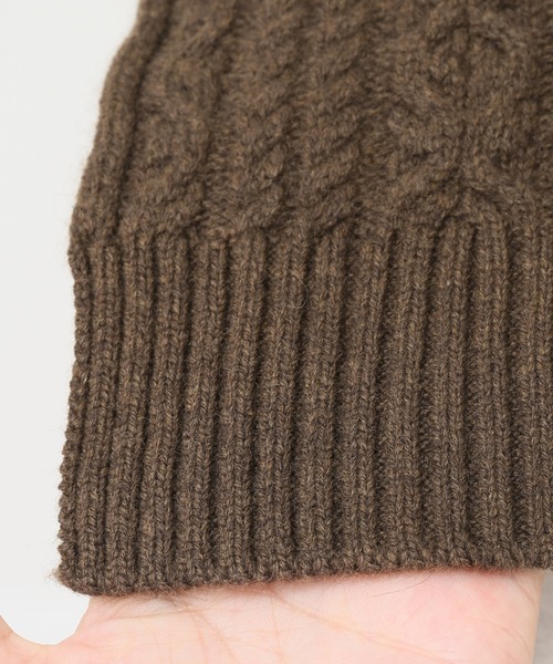 JOURNAL STANDARD(ジャーナルスタンダード)の「ウォッシャブルウールケーブルネックウォーマー◆(ネックウォーマー/スヌード・レディース・グレー/ブラウン/ナチュラル/カーキ・FREE)」の11枚目の写真
