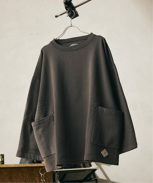 GOOD DAYS SUPPLY(グッドデイズサプライ)の「【GOOD DAYS SUPPLY/グッドデイズサプライ】 BIG TOOLS SWEAT(スウェット・メンズ・ネイビー/オレンジ/アイボリー/スミクロ・MEDIUM/LARGE)」の10枚目の写真