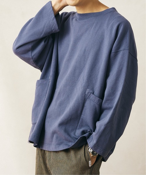 GOOD DAYS SUPPLY(グッドデイズサプライ)の「【GOOD DAYS SUPPLY/グッドデイズサプライ】 BIG TOOLS SWEAT(スウェット・メンズ・ネイビー/オレンジ/アイボリー/スミクロ・MEDIUM/LARGE)」の6枚目の写真