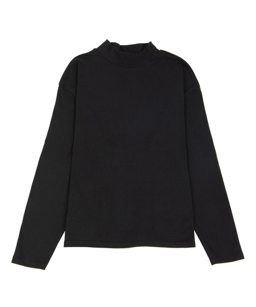 PUNYUS（プニュズ）の「ハイネックロンＴ（Tシャツ/カットソー・レディース・ブラック/ホワイト・1/4/3/2）」の5枚目の写真
