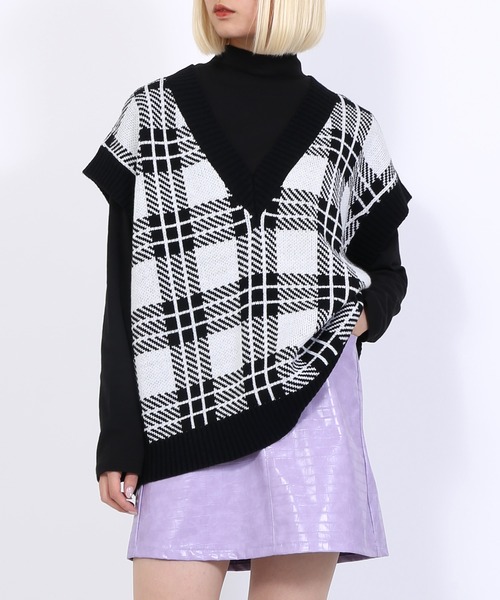 PUNYUS（プニュズ）の「ハイネックロンＴ（Tシャツ/カットソー・レディース・ブラック/ホワイト・1/4/3/2）」の11枚目の写真