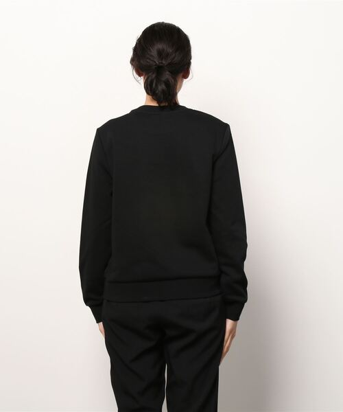 MAISON SCOTCH(メゾンスコッチ)の「クルーネック グラフィックスウェット【164926】(スウェット・レディース・ブラウン/ブラック・X-SMALL/SMALL)」の8枚目の写真