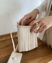 CAPRICIEUX LE'MAGE | フリンジスマホマルチショルダーバッグ(ショルダーバッグ)