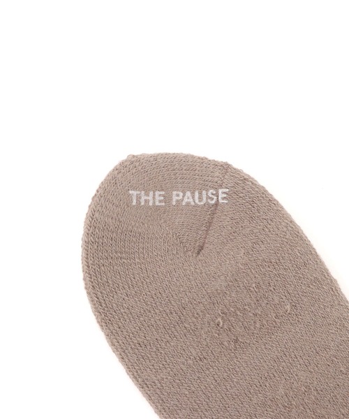 Whim Gazette(ウィムガゼット)の「【THE PAUSE】WARMY ルームソックス(ソックス/靴下・レディース・グレイッシュベージュ/ライトベージュ・FREE)」の5枚目の写真