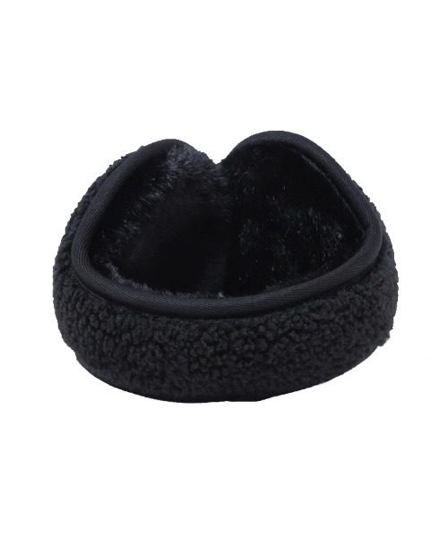 NEW ERA（ニューエラ）の「【NEW ERA】イヤーマフ ボア [BSC]（イヤーマフ・メンズ・ベージュ/ブラック・ONESIZE）」の3枚目の写真