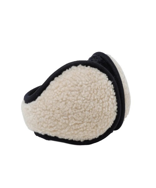 NEW ERA（ニューエラ）の「【NEW ERA】イヤーマフ ボア [BSC]（イヤーマフ・メンズ・ベージュ/ブラック・ONESIZE）」の6枚目の写真