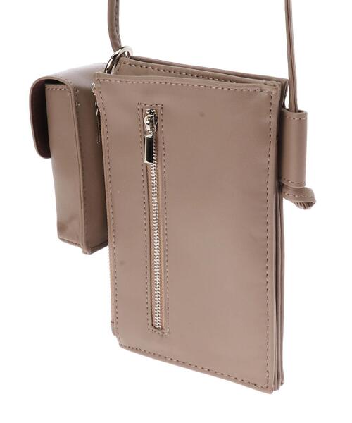 koe（コエ）の「マルチスマホウォレットショルダー*（スマホケース/カバー・レディース・ブラック/アイボリー/グレイッシュベージュ・FREE）」の13枚目の写真