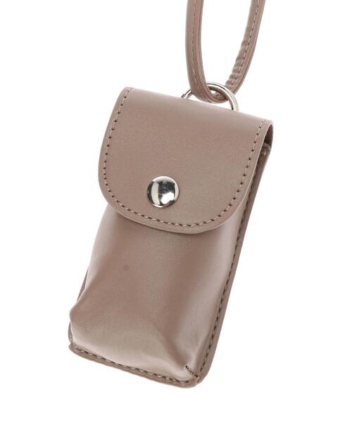 koe（コエ）の「マルチスマホウォレットショルダー*（スマホケース/カバー・レディース・ブラック/アイボリー/グレイッシュベージュ・FREE）」の15枚目の写真
