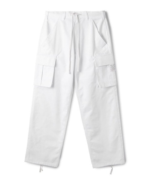 DANKE SCHON（ダンケシェーン）の「DankeSchon/ダンケシェーン/ツイルカーゴパンツ/TC TWILL CARGO PT（カーゴパンツ・メンズ・ホワイト/ブラック・SMALL/MEDIUM/LARGE/X-LARGE）」の12枚目の写真