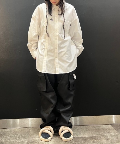 DANKE SCHON（ダンケシェーン）の「DankeSchon/ダンケシェーン/ツイルカーゴパンツ/TC TWILL CARGO PT（カーゴパンツ・メンズ・ホワイト/ブラック・SMALL/MEDIUM/LARGE/X-LARGE）」の20枚目の写真