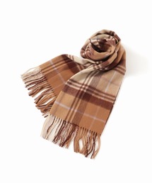 417 EDIFICE SELECT | 【TWEEDMILL / ツイードミル】 LAMBSWOOL チェックマフラー 50cm×190cm(マフラー)