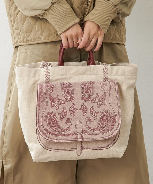 バッグピクチャーバッグ ｌサイズ トートバッグ Ear Papillonner イアパピヨネ のファッション通販 Zozotown