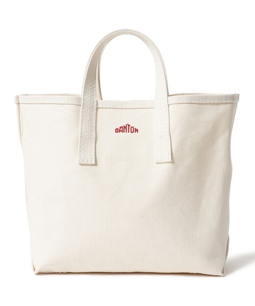 Ray BEAMS（レイビームス）の「DANTON / キャンバズ トートバッグ（トートバッグ・レディース・ブラック/レッド/マスタード/チャコールグレー/ダークグリーン/オレンジ系/グリーン/イエロー/ホワイト・ONE SIZE）」の18枚目の写真