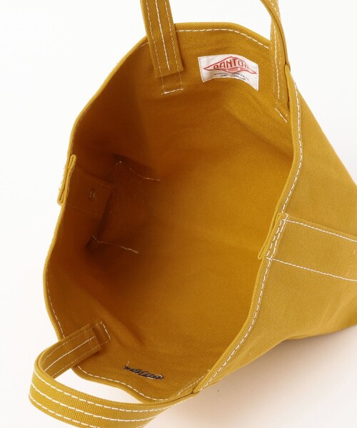Ray BEAMS（レイビームス）の「DANTON / キャンバズ トートバッグ（トートバッグ・レディース・ブラック/レッド/マスタード/チャコールグレー/ダークグリーン/オレンジ系/グリーン/イエロー/ホワイト・ONE SIZE）」の16枚目の写真