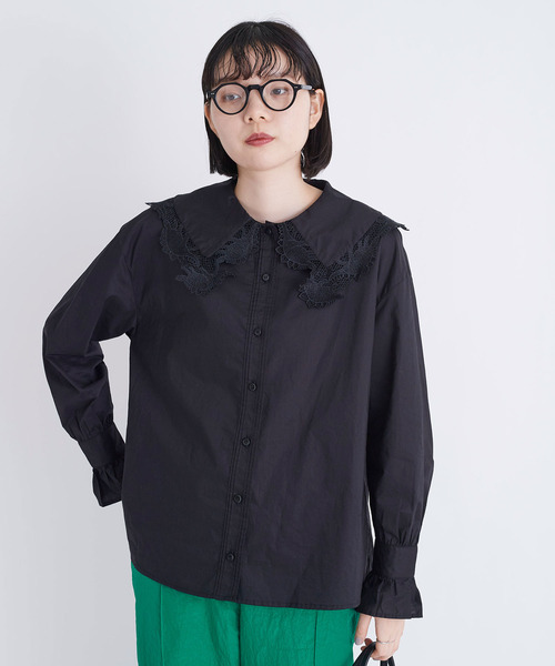 アイアムアイインファクト ダイナソーレース 人気 レア キュート シャツ 重ね着 I am I in fact（アイアムアイインファクト）の「○Dinosaur