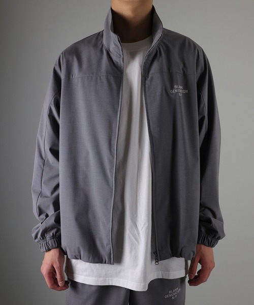 NUMBER (N)INE（ナンバーナイン）の「TRACK JACKET（ナイロンジャケット・メンズ・グリーン系その他/グレー/ブラック・2/4/3）」の6枚目の写真