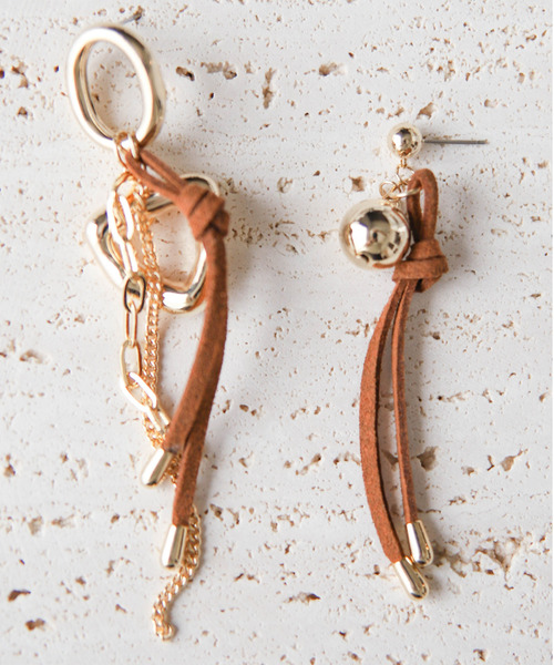 amplis（アンプリス）の「【amplis/アンプリス】ace / エース（ピアス（両耳用）・レディース・ブラック/ブラウン/レッド/グリーン・FREE）」の2枚目の写真