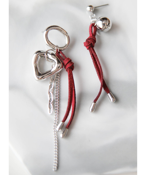 amplis（アンプリス）の「【amplis/アンプリス】ace / エース（ピアス（両耳用）・レディース・ブラック/ブラウン/レッド/グリーン・FREE）」の4枚目の写真