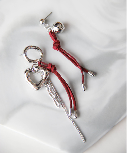 amplis（アンプリス）の「【amplis/アンプリス】ace / エース（ピアス（両耳用）・レディース・ブラック/ブラウン/レッド/グリーン・FREE）」の6枚目の写真