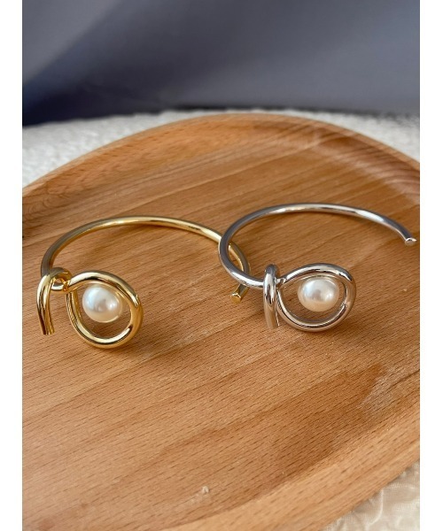 mou（モウ）の「リングオンパールバングル（バングル/リストバンド・レディース・シルバー/ゴールド・FREE）」の11枚目の写真