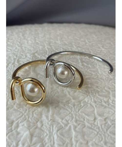 mou（モウ）の「リングオンパールバングル（バングル/リストバンド・レディース・シルバー/ゴールド・FREE）」の13枚目の写真