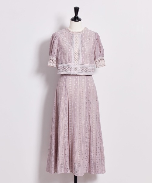 【美品】ノエラ　フラワーレースセットアップ フラワーレースセットアップ | セットアップ | Noela OFFICIAL