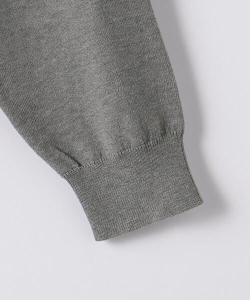 green label relaxing（グリーンレーベルリラクシング）の「天竺 クルーネック ニット -ウォッシャブル-（ニット/セーター・メンズ・ベージュ/グレー/ネイビー・S/XL/L/M）」の21枚目の写真