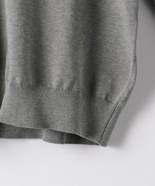 green label relaxing（グリーンレーベルリラクシング）の「天竺 クルーネック ニット -ウォッシャブル-（ニット/セーター・メンズ・ベージュ/グレー/ネイビー・S/XL/L/M）」の20枚目の写真