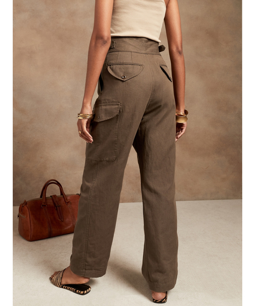 Banana Republic（バナナリパブリック）の「エクスプローラー チノパンツ（チノパンツ・レディース・オフホワイト/ベージュ/ブラウン・0/2/4/6/00）」の5枚目の写真