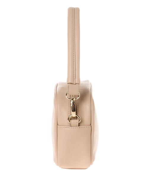 MLI'A(エムリア)の「2WAYスクエアショルダーBAG(トートバッグ・レディース・ブラック/アイボリー・ONE SIZE)」の4枚目の写真