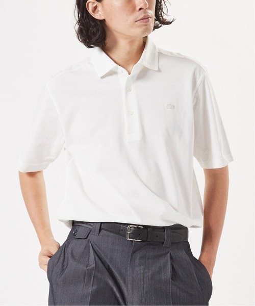 LACOSTE(ラコステ)の「【LACOSTE / ラコステ】別注 ニュー カノコポロシャツ(ポロシャツ・メンズ・ネイビー/グレー/ブラック/ホワイト・5/4/3/2)」の2枚目の写真