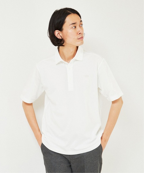 LACOSTE(ラコステ)の「【LACOSTE / ラコステ】別注 ニュー カノコポロシャツ(ポロシャツ・メンズ・ネイビー/グレー/ブラック/ホワイト・5/4/3/2)」の9枚目の写真