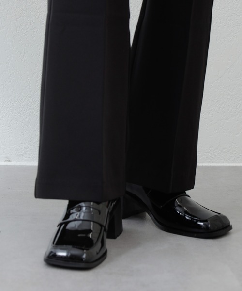 COLONY 2139(コロニートゥーワンスリーナイン)の「ストレッチイージーケアパンツ(フレア)/フレアパンツ(その他パンツ・レディース・ブラック/グリーン/キャメル・LARGE/SMALL/MEDIUM)」の15枚目の写真