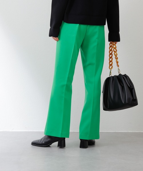 COLONY 2139(コロニートゥーワンスリーナイン)の「ストレッチイージーケアパンツ(フレア)/フレアパンツ(その他パンツ・レディース・ブラック/グリーン/キャメル・LARGE/SMALL/MEDIUM)」の13枚目の写真