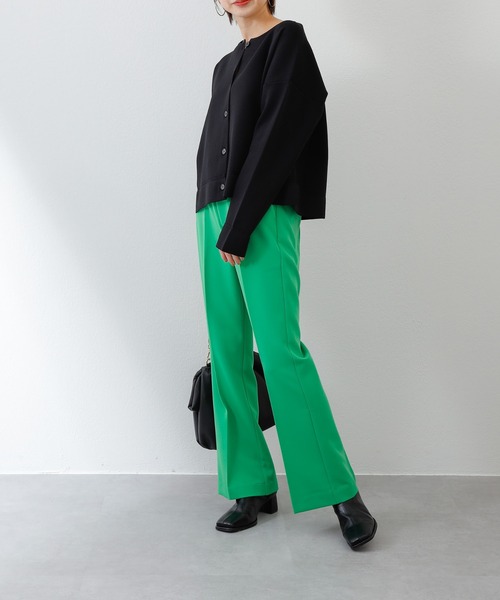 COLONY 2139(コロニートゥーワンスリーナイン)の「ストレッチイージーケアパンツ(フレア)/フレアパンツ(その他パンツ・レディース・ブラック/グリーン/キャメル・LARGE/SMALL/MEDIUM)」の22枚目の写真